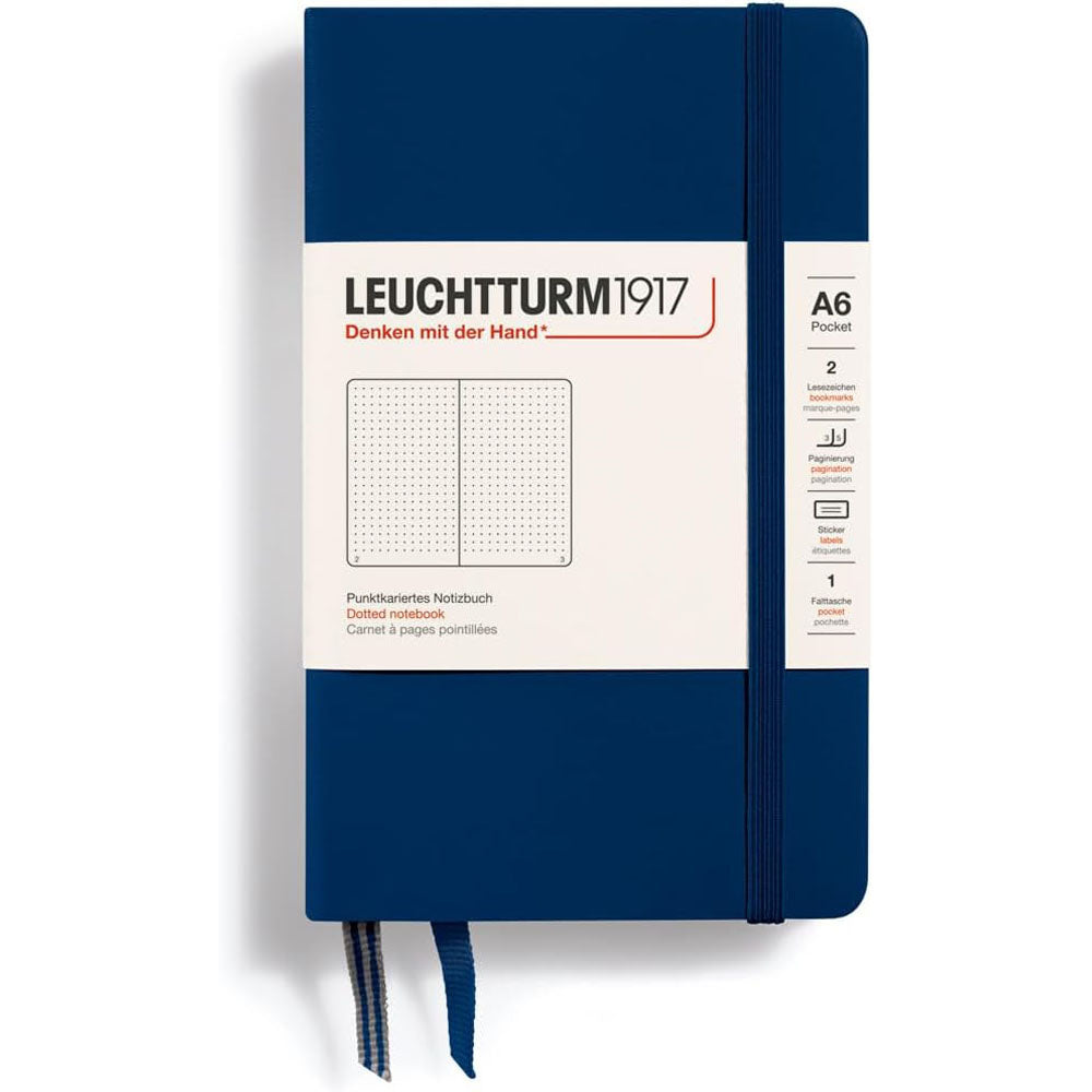 Leuchtturm Hardcover prikket notebook A6