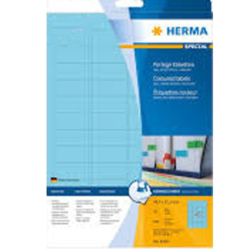 Herma Coloured Labels A4 100pc (45.7x21.2mm)