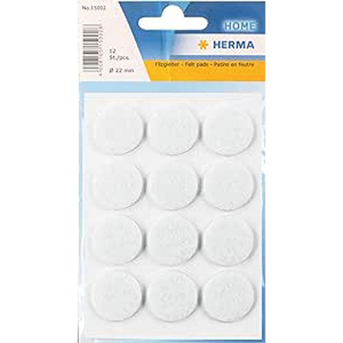 Herma Protective Felt Pads (White)