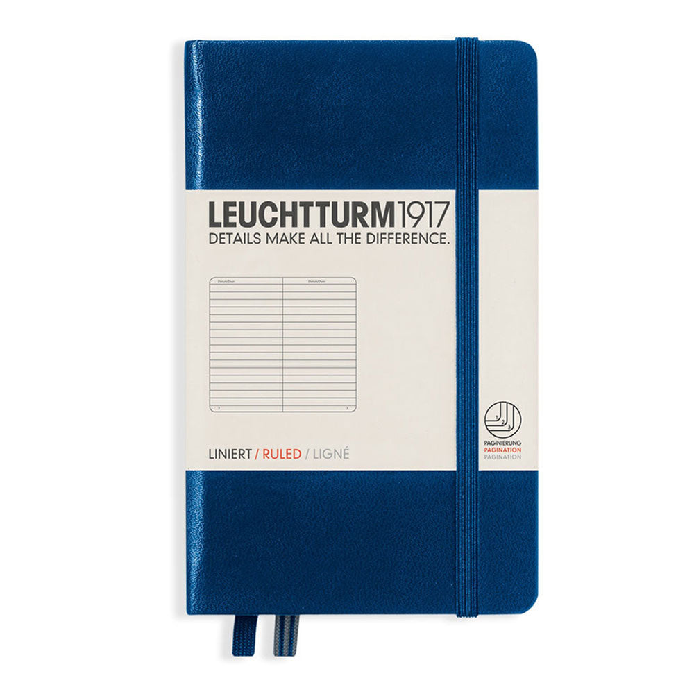 Leuchtturm Hardcover styrede notebook A6