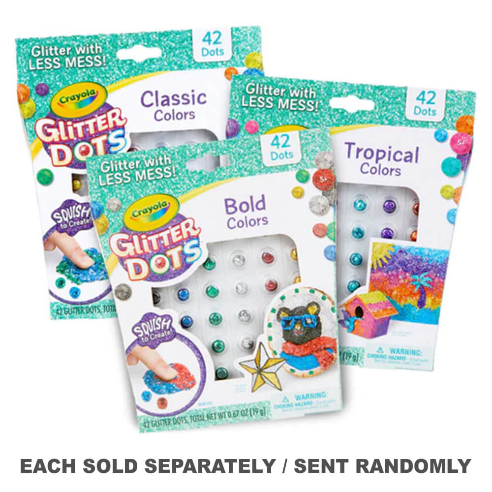 Crayola Glitter Dots Rement Pack