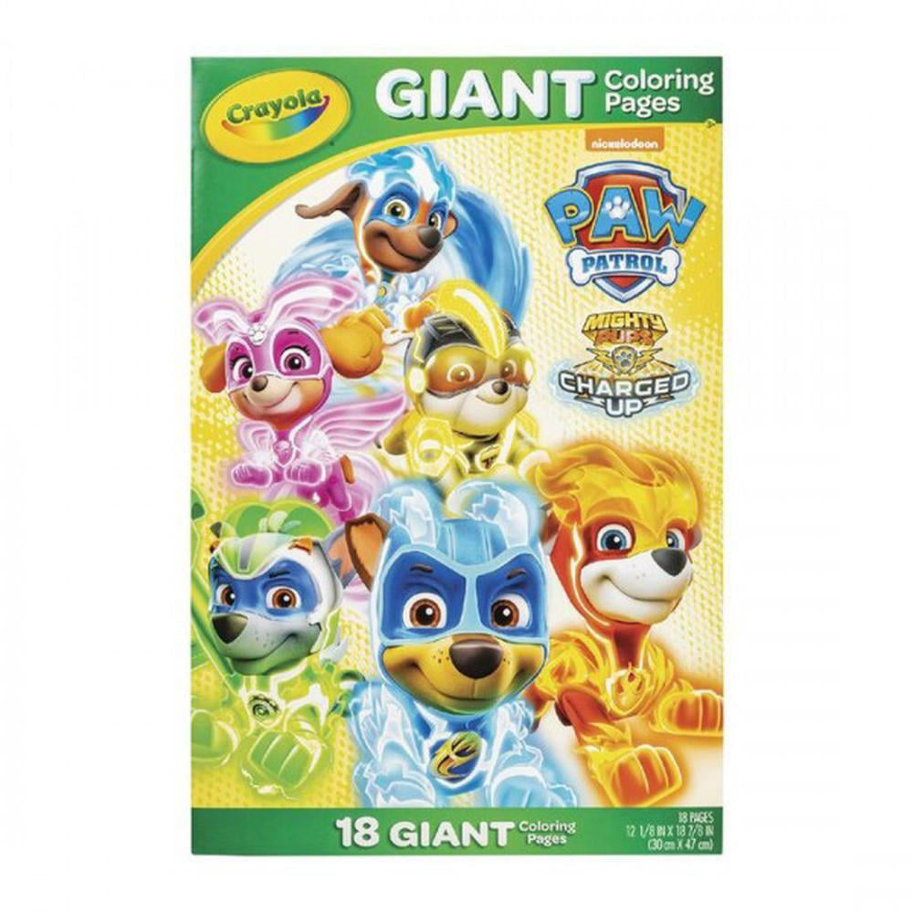 Crayola Paw Patrol Giant Coloring Book