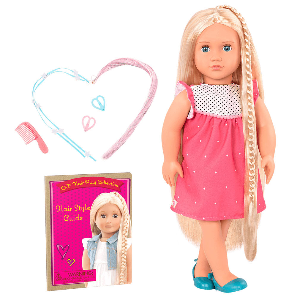 Hayley Hair Play Doll 46cm