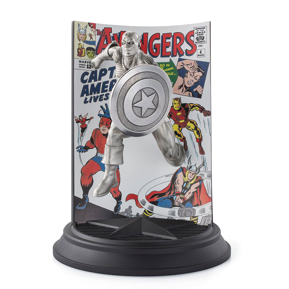 Royal Selangor The Avengers #4 Captain America Pewter Figure