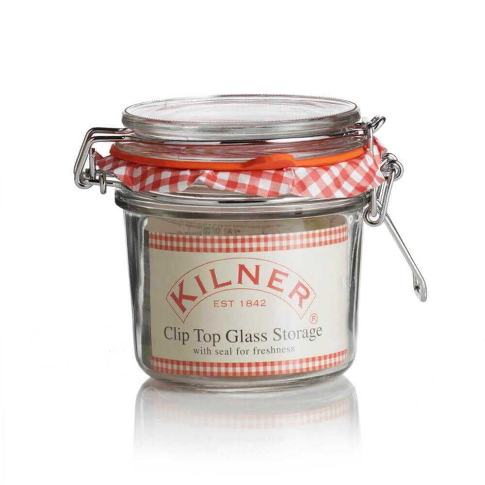 Kilner Clip Top Round Jar (transparente)