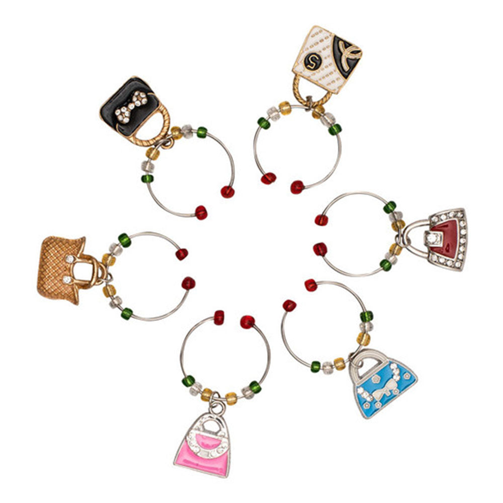 Avanti Wine Charms (sett med 6)