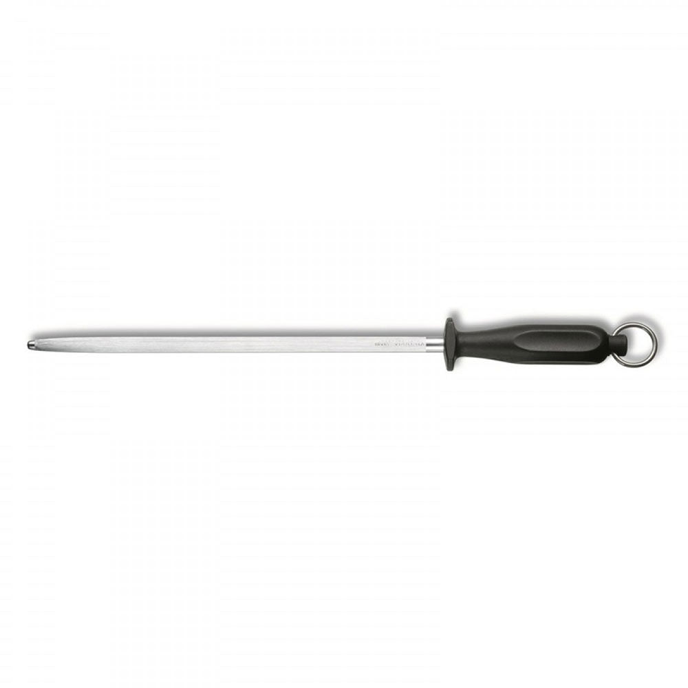 Middle Fine Cut Kitchen Slibning Steel 27cm (sort)