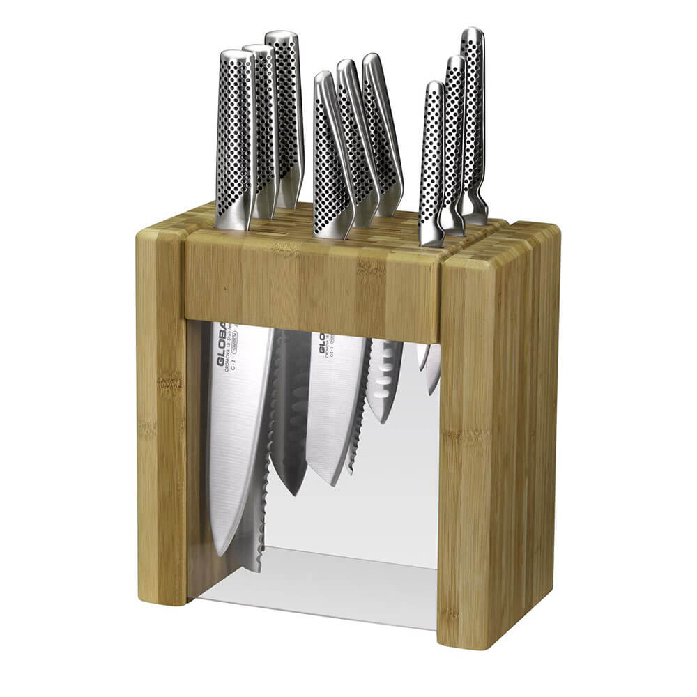 Global Knives IKASU Knife Block Set