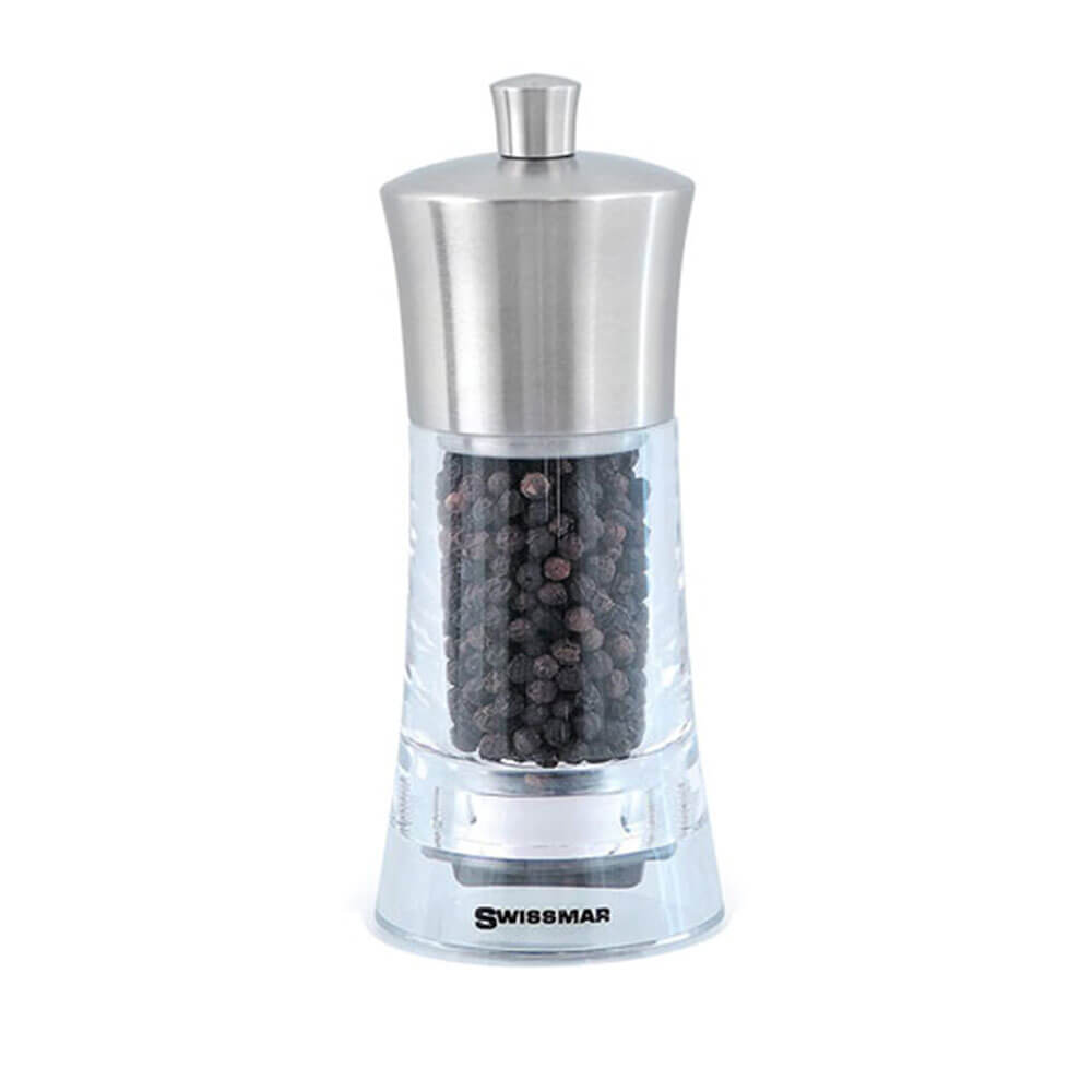 Swissmar torre Acrilic Top Pepper Mill 15 cm