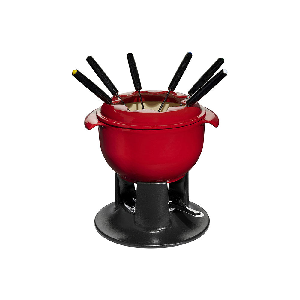 Chasseur støpejern fondue sett 21cm