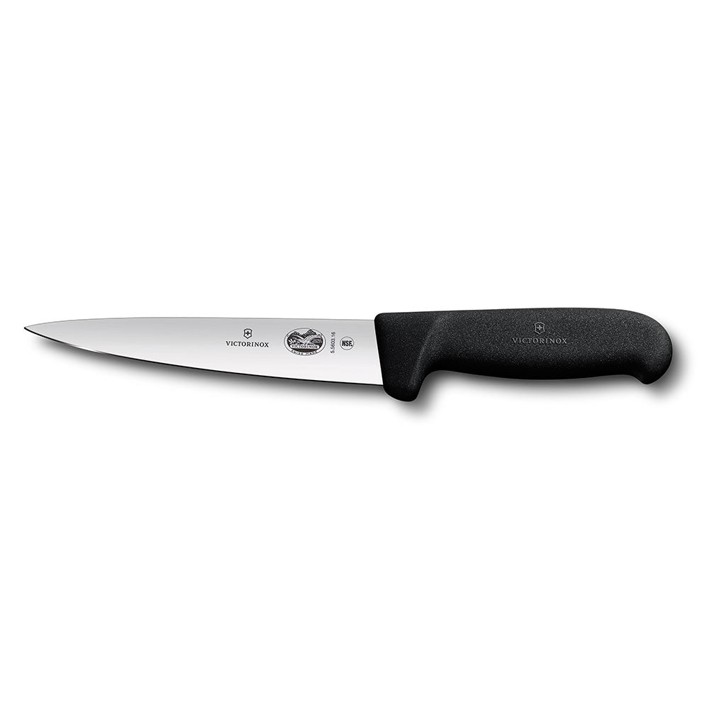 Fibrox Punting Blade Attacking Knife (nero)