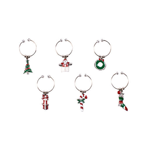 Avanti Christmas Wine Charms