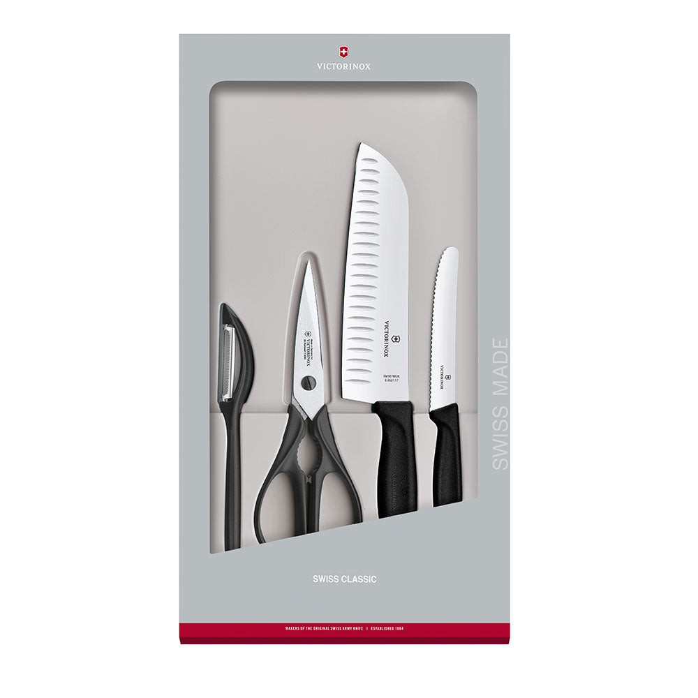 Victorinox Classic Swiss Kitchen (zwart)