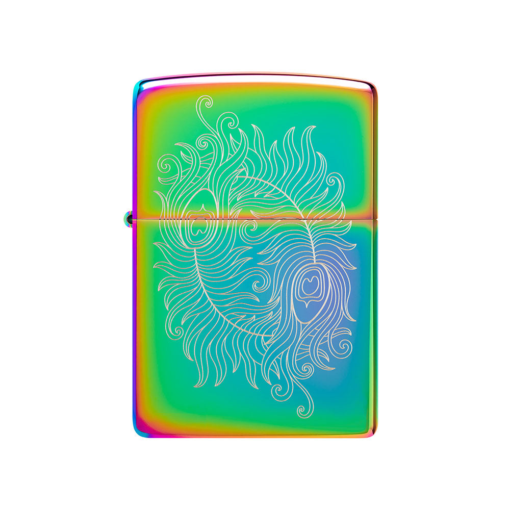 Zippo design espiritual isqueiro à prova de vento