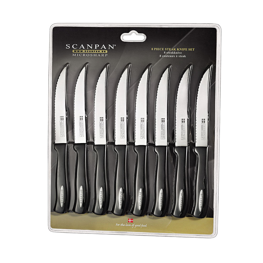 Scanpan Microsharp Steak Knife (Set of 8)