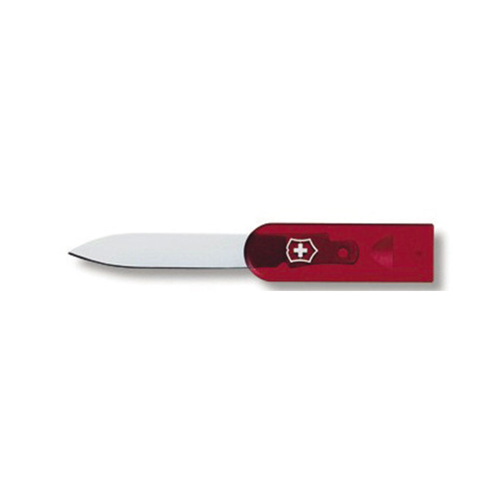 Victorinox Swisscard Translucent Letter Opener (Red)