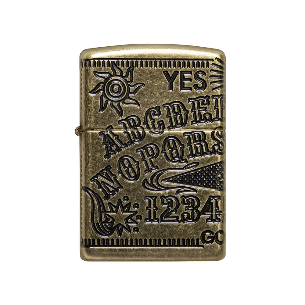 Zippo Ouija Board Design Lighter