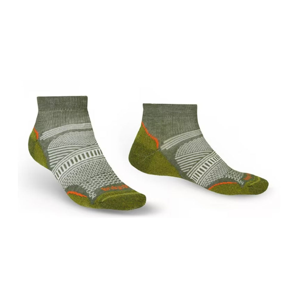 Hike a basso taglio UltraLight T2 Coolmax Socks (verde)