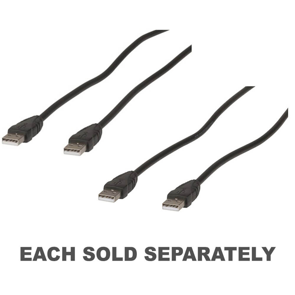 USB 2.0 Type-A Plug to Plug Cable 1pc