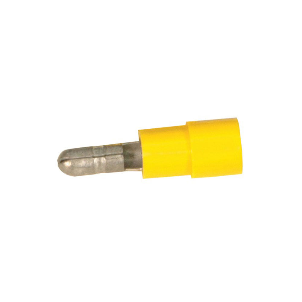 Bullet Connector 4mm 100pcs (Yellow)