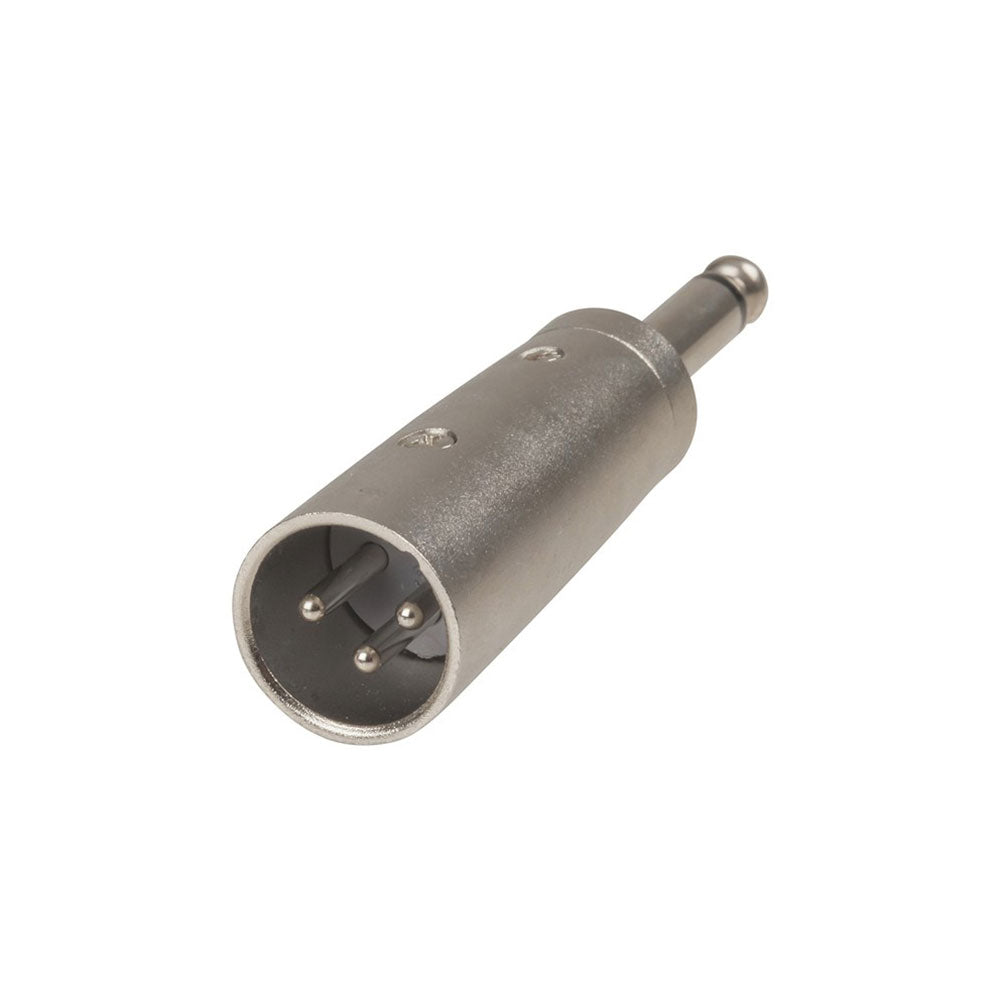 Cannon/XLR till 6,5 mm Plug -adapter med 3 stift