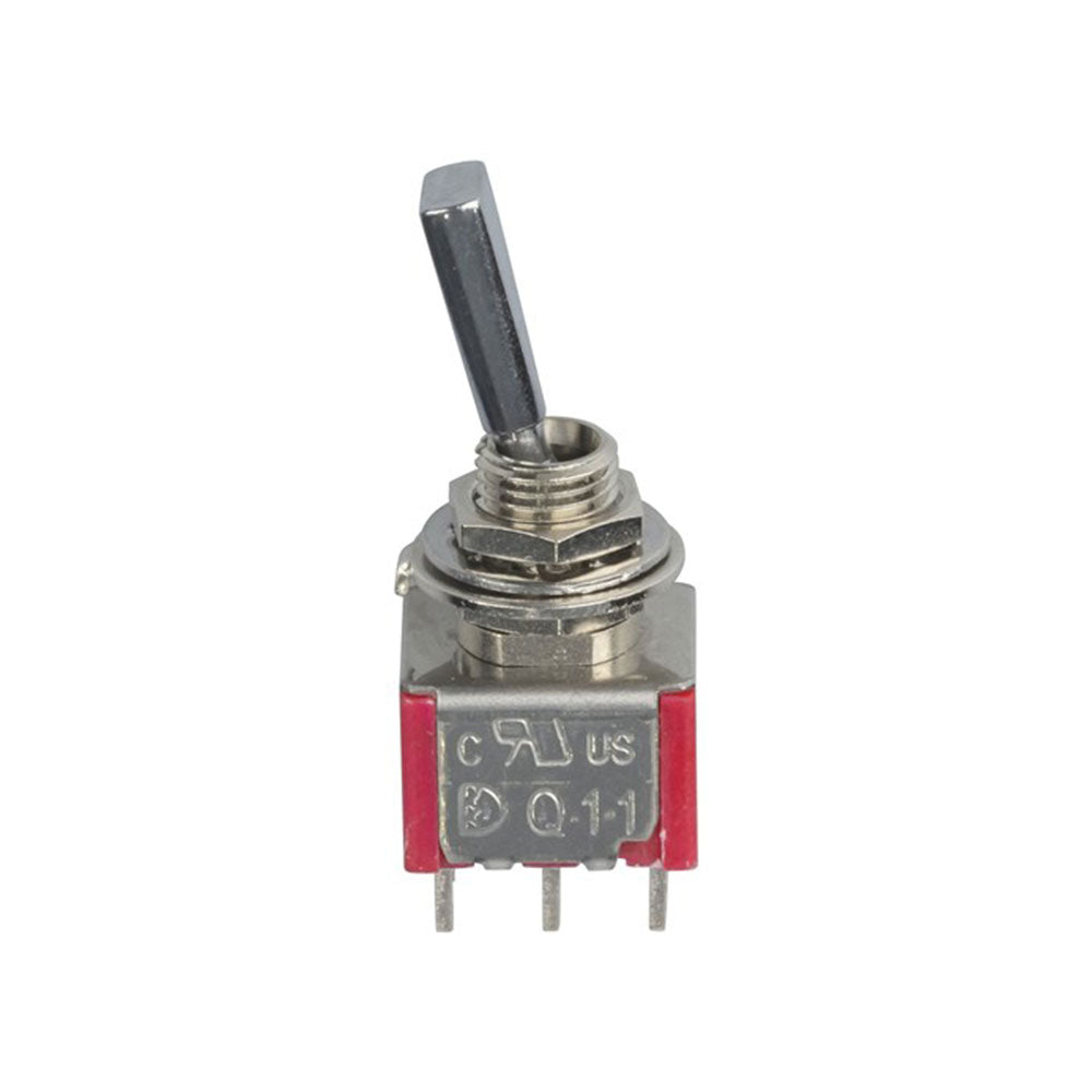 Platted Actuator Mini Toggle Switch