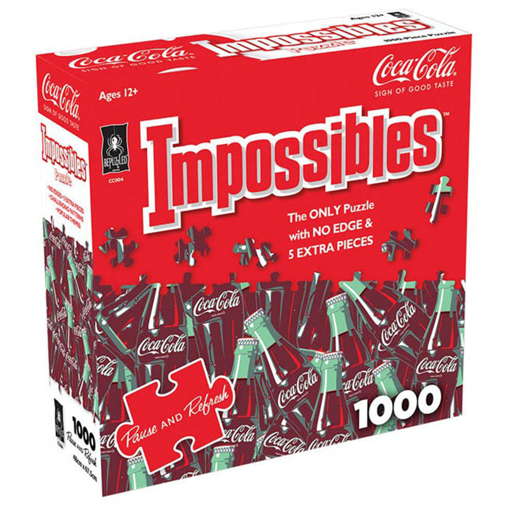 Coca cola impossibles puzzle puzzle 1000pc