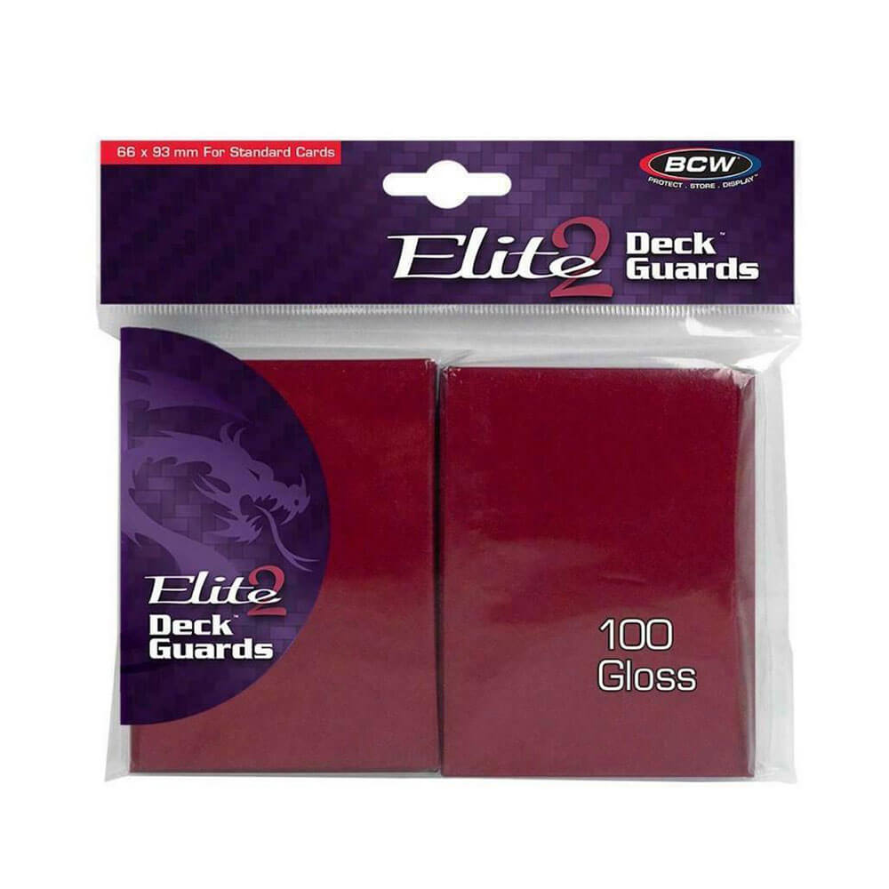 BCW Deck Protectores estándar Elite2 (100)