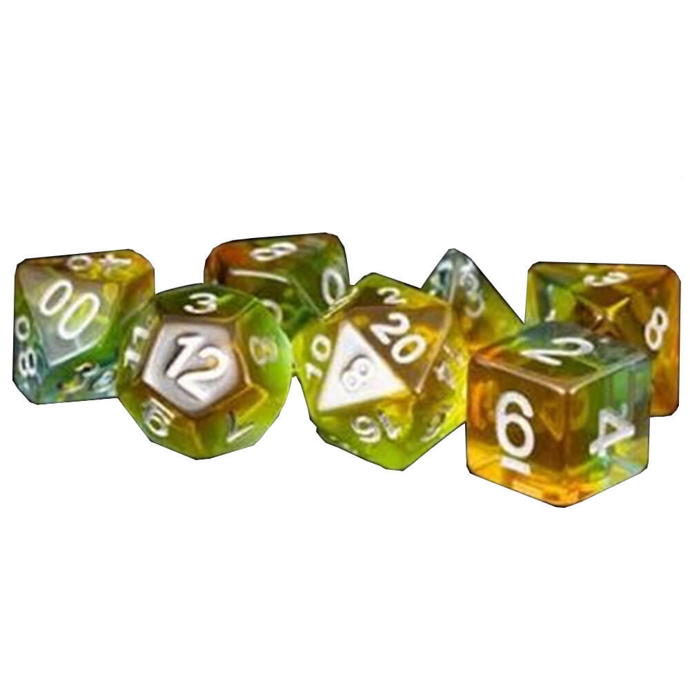 MDG Polyhedral Resin Dice Set