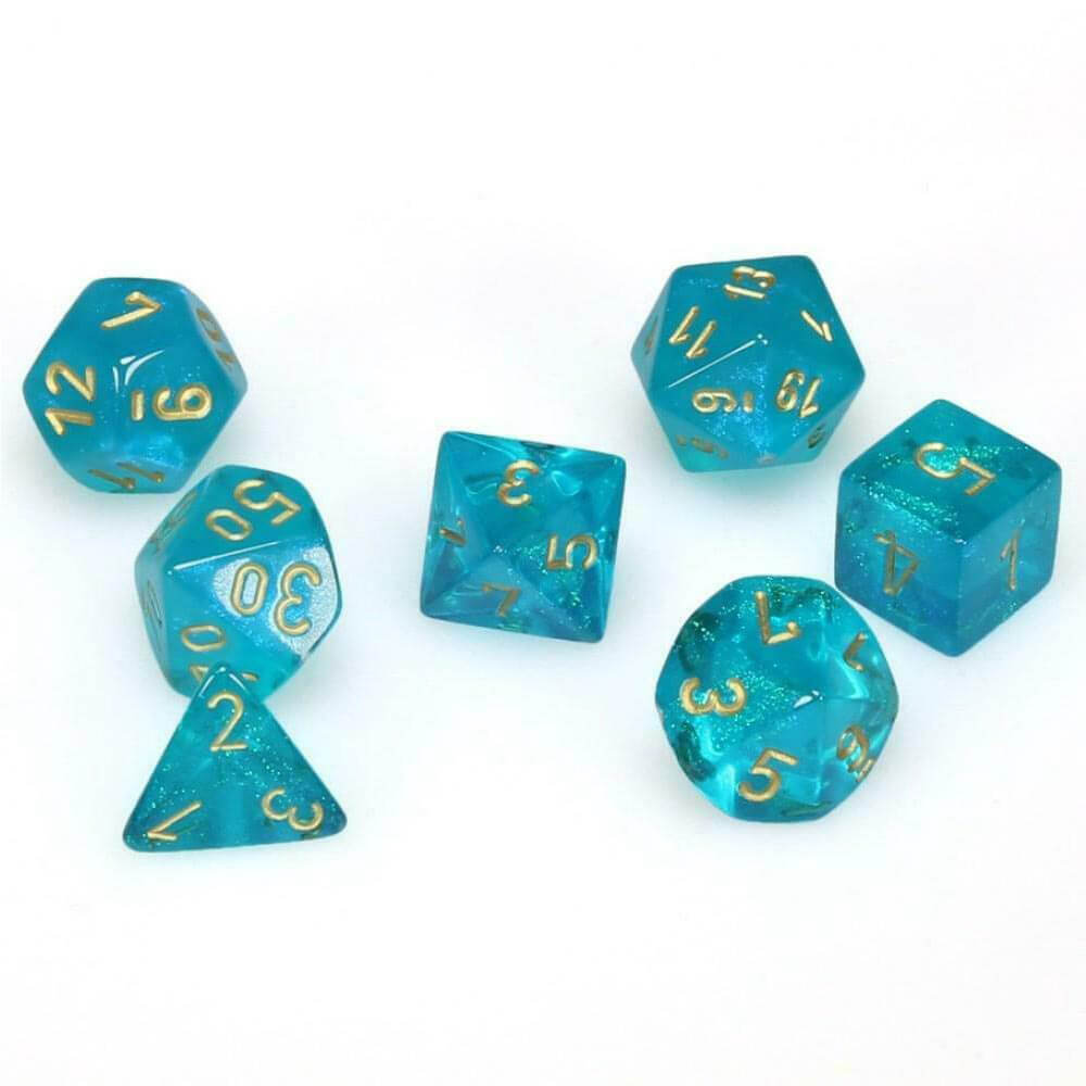 D7 Die Set Dice Borealis Poly (7 dados)