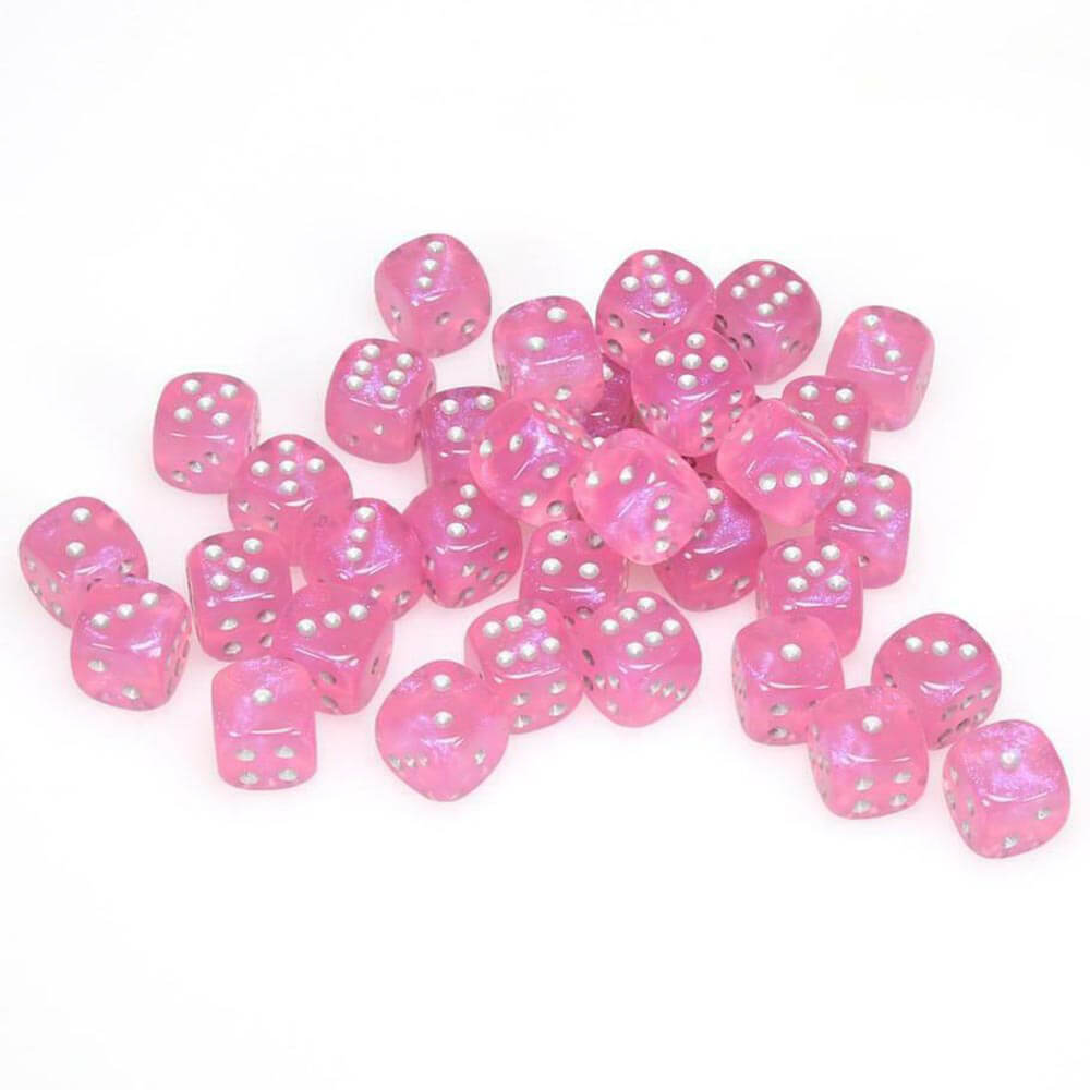 D6 dice borealis 12 mm (36 dobbelstenen)