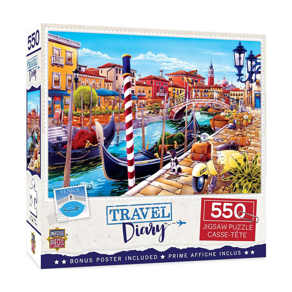 MP Travel Diary Puzzle (550pcs)