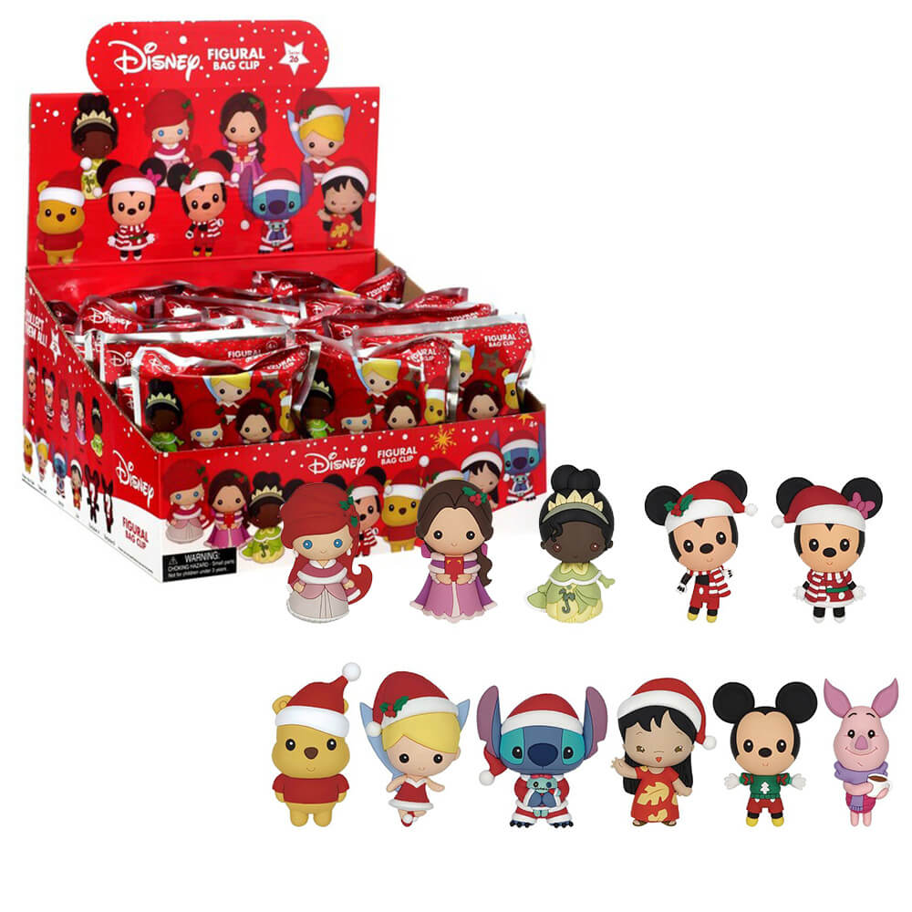 Schlüsselanhänger 3D Blind Bag Disney (24 Stück)