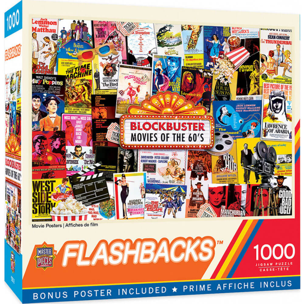 Masterpieces flashbacks 1000pc puslespil