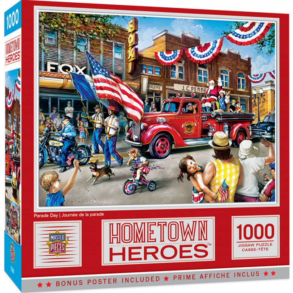 Masterpieces Hometown Heroes 1000pc -puslespil