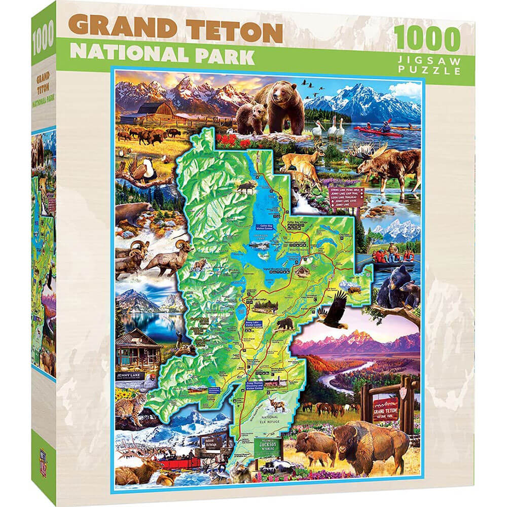 Masterpieces National Park 1000pc Puzzle