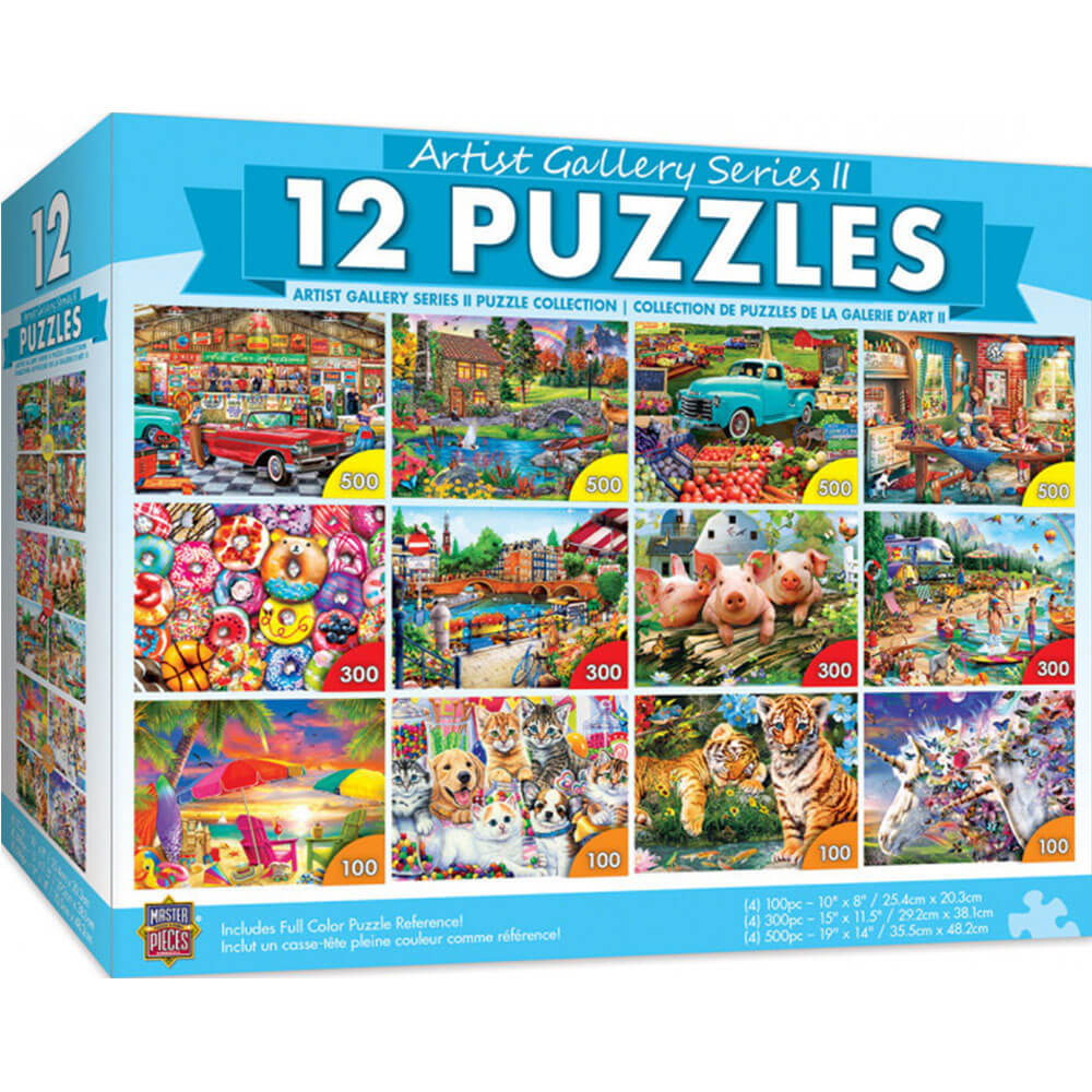 Masterpieces Puzzle de 12 packs