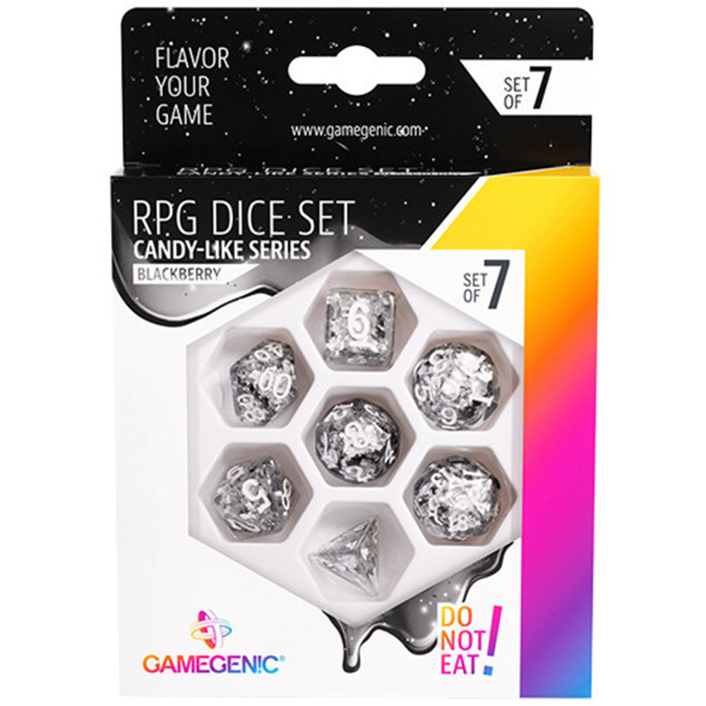 Set di dadi RPG Serie Serie Candy GameGenic Set 7pcs