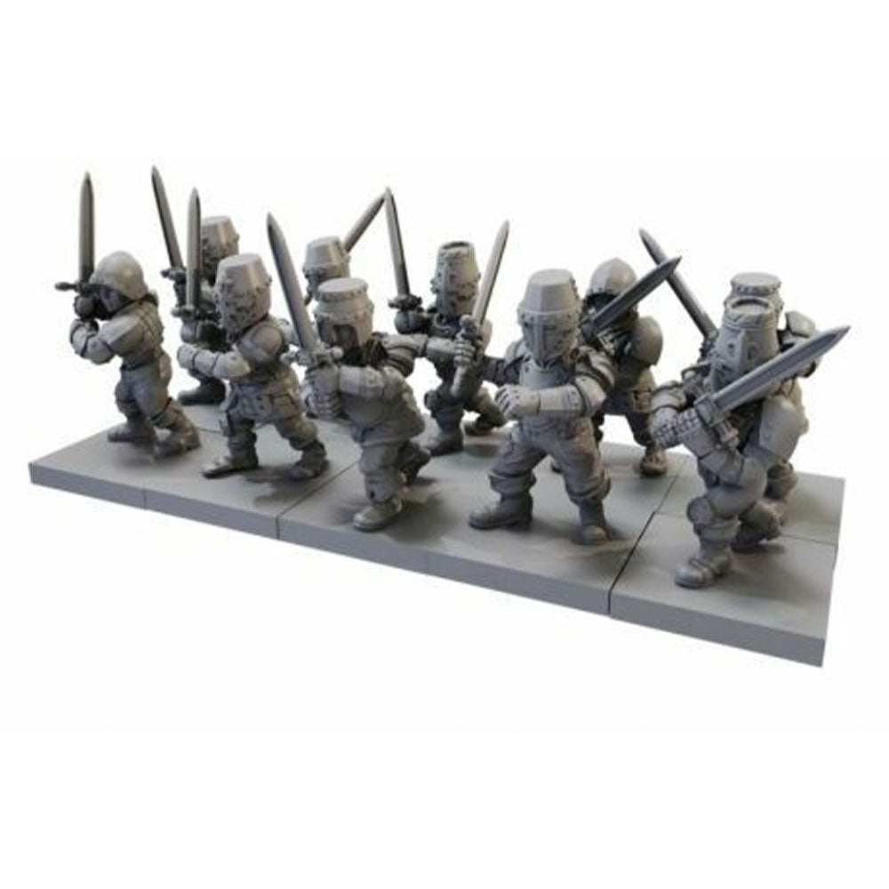 Reyes de guerra Halfling Battlegroup Miniatura