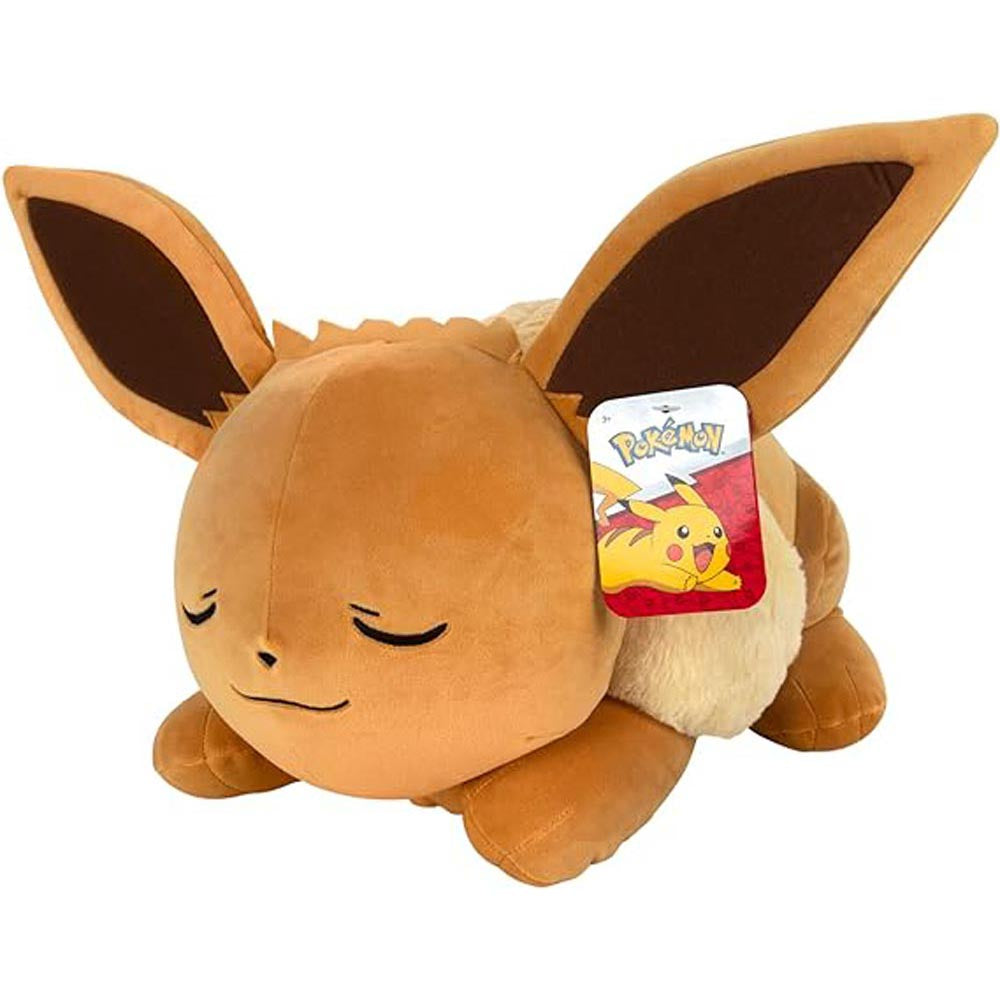 Pokemon Plush Sleeping Eevee 18"