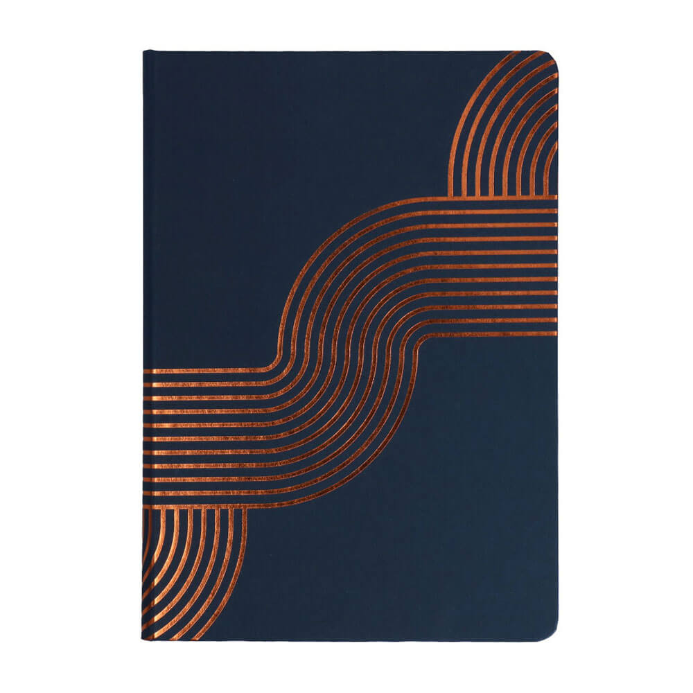 Collins Vanguard Notebook Foil Blue 240 pagine A5