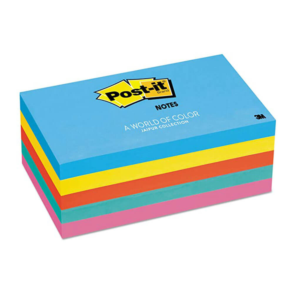 Post-it Notes 73x123mm Assortered (5pk)