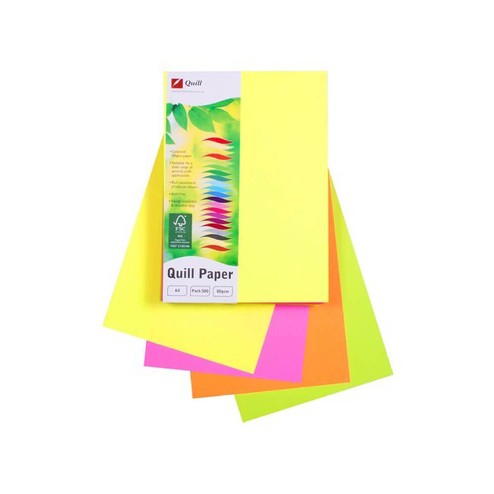 Quill Copy Paper A4 (500pk) surtido