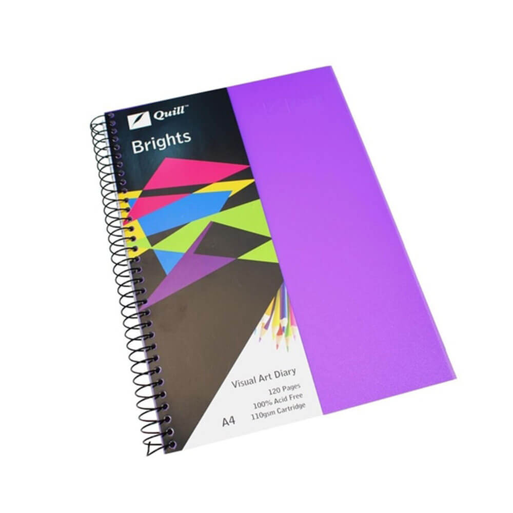 Quill Brights Visual Art Diary A3 (60 blade)