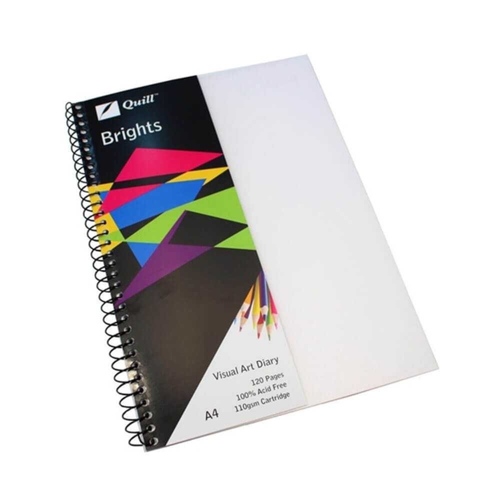 Quill Brights Visual Art Diary A3 (60 blade)