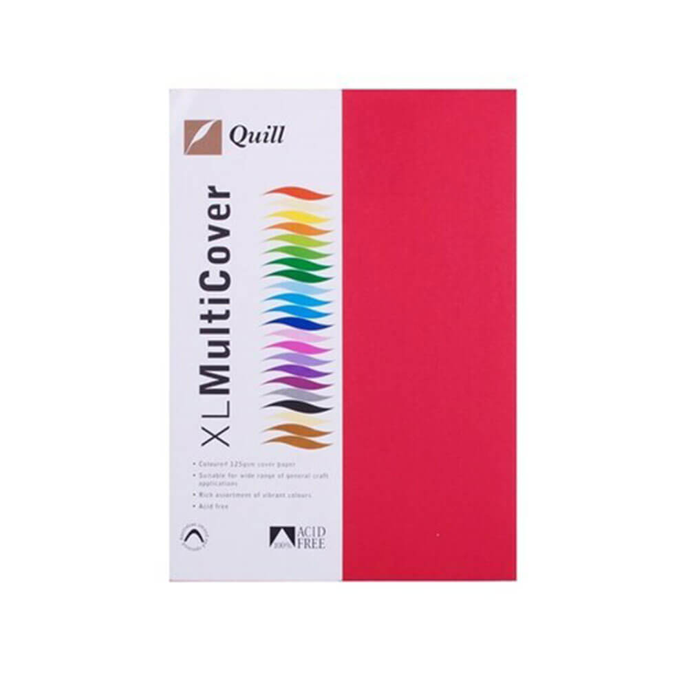 Quill Cover Paper A4 125GSM (250 pk)