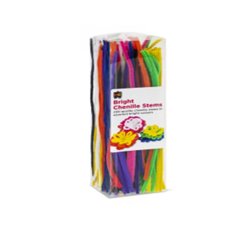 EC Chenille Stems 30cm 200pk