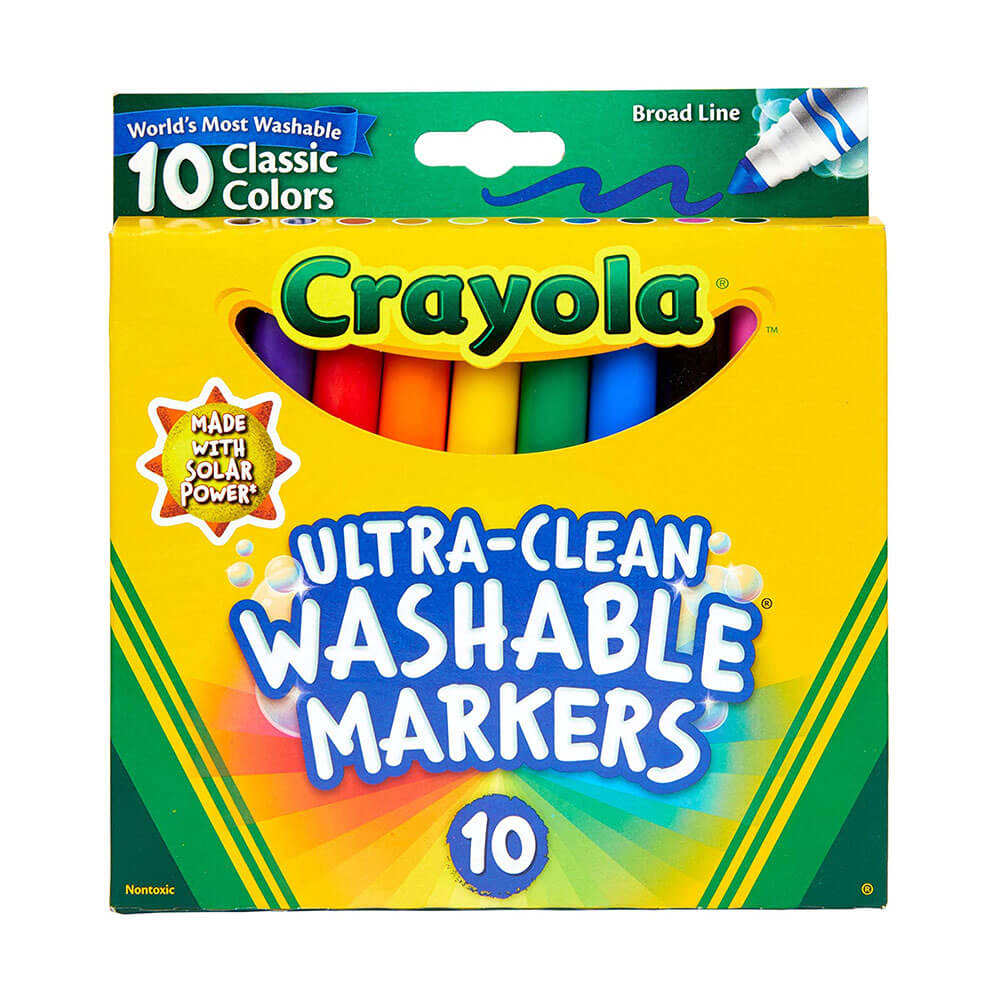  Crayola waschbarer Broadline-Marker, 10 Stück