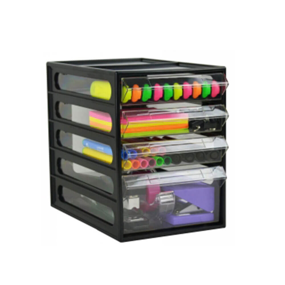 ItalPlast 4 Drawer Office Organizer