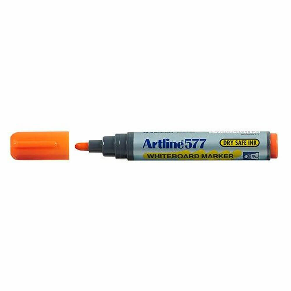 Artline Whiteboard 3 mm Marqueur de pointe de balle (boîte de 12)